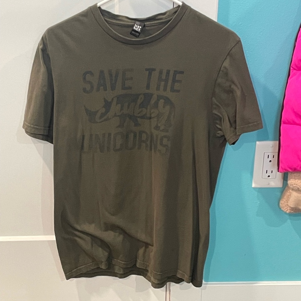 Save the cubby unicorns tee-shirt